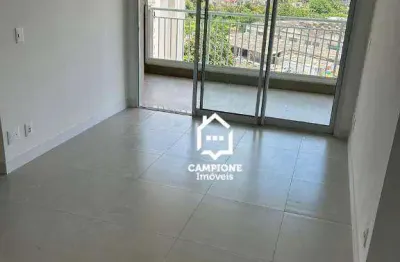 Apartamento com 3 dormitórios para alugar, 91 m² por r$ 8.000/mês - vila anastácio - são paulo/sp