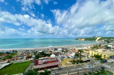 Lindo flat em ponta negra na melhor localização  com vista pro mar