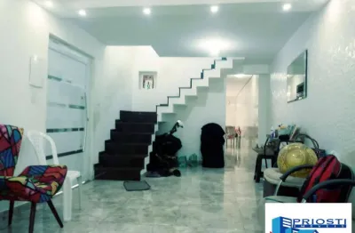 Sobrado vila ema 3 dorms suíte c/terraço área gourmet 2 gars acesso metrô