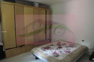 Casa para venda em mauá, vila magini, 1 dormitório, 1 banheiro, 1 vaga