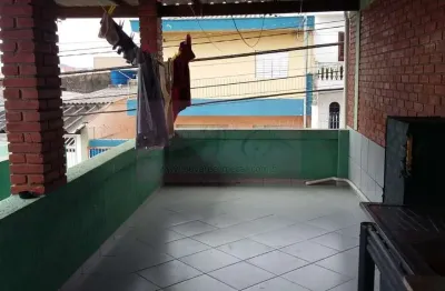 Casa para venda em santo andré, jardim do estádio, 2 dormitórios, 2 banheiros, 3 vagas