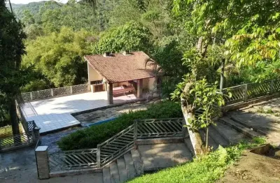 Chácara para venda em ribeirão pires, jardim valentina, 1 dormitório, 2 banheiros, 4 vagas