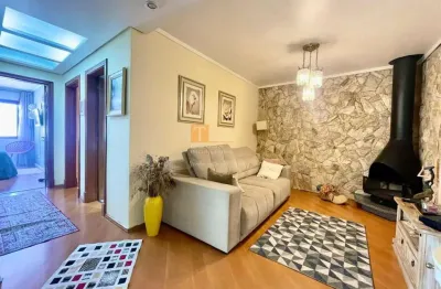 Apartamento semimobiliado, 02 dormitórios, bairro panazzolo em caxias do sul - rs
