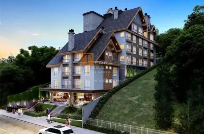 Apartamento semimobiliado, bairro floresta em gramado - rs