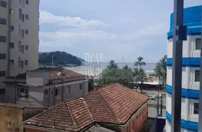 Apartamento com 1 quarto, itararé, são vicente - r$ 230 mil, cod: 94553