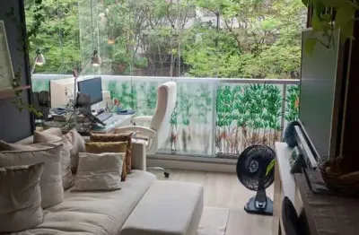 Apartamento para alugar com 1 dormitório no morumbi semi mobiliado fl05