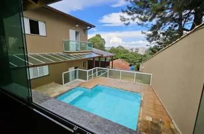 Casa de condomínio para alugar com 4 quartos suítes e piscina na granja viana bairro nobre fl05