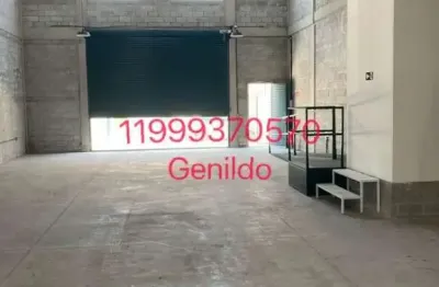 Galpão com 300m2 com 4 vagas 3 banheiros  portão eletrônico fl55