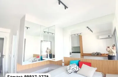 Studio novo mobiliado com varanda no metro butantã fl48