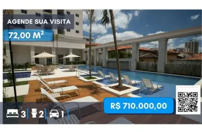 Apartamento com 3 quartos à venda na avenida otacílio tomanik, 350, vila polopoli, são paulo, 72 m2 por r$ 710.000