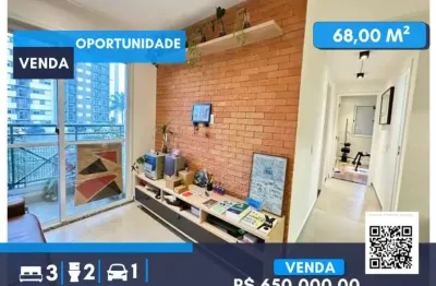 Apartamento com 68 m² | 3 dormitórios (1 suíte) | 1 vaga | vila universitária, próximo à usp!