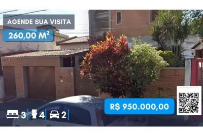 Sobrado com 260m² - 3 quartos à venda -- vila universitária