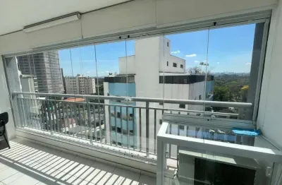 Studio semi mobiliado com varanda 1 vaga no metro butantã fl48