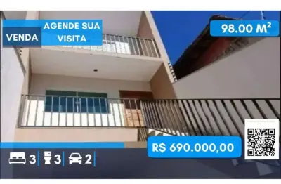 Casa em condomínio fechado com 3 quartos à venda na Rua Nicolina Vaz de Assis, 56, Vila Gomes, São Paulo