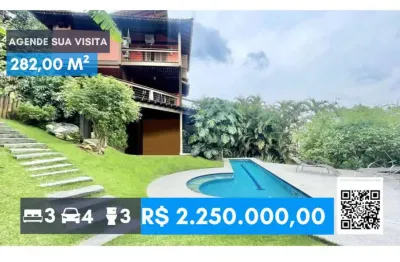 Cond. recanto inpla - casa de revista! 3 dorms / 1 suíte + 2 aptos hóspedes!