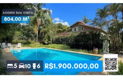 Cond. chác. granja velha - 2 casas independentes, muito jardim!