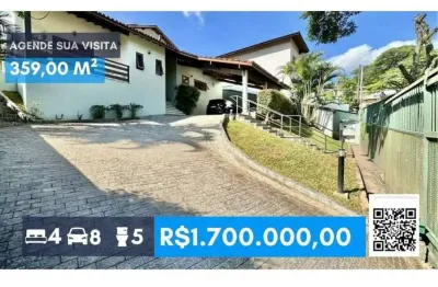 Fazendinha - 4 dorms / 3 suítes, piscina, gourmet, muita natureza!