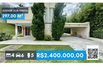 4 suítes, moderna integrada avarandada, gourmet, escritório, amplo jardim com espaço p/ piscina