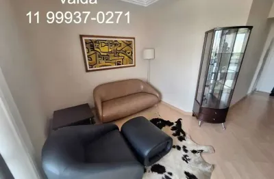 Apartamento para alugar lindo mobiliado, bem localizado com 2 dormitórios e 1 vaga