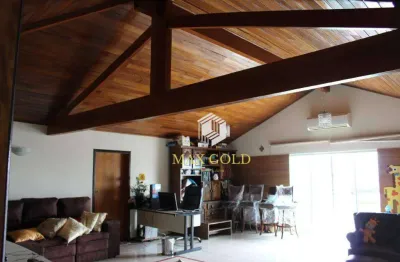 Casa com 3 dormitórios para alugar, 300 m² por r$ 8.170,00/mês - barranco - taubaté/sp