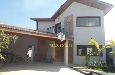 Casa com 4 dormitórios à venda, 425 m² por r$ 1.500.000,00 - campos do conde - tremembé/sp