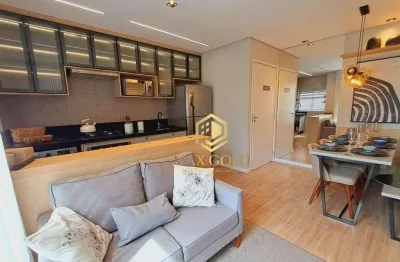 Apartamento com 2 dormitórios à venda, 43 m² por r$ 284.000,00 - monção - taubaté/sp