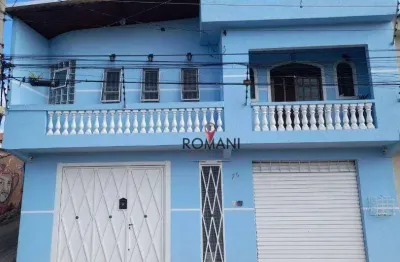 Sobrado com 3 dormitórios à venda, 184 m² por r$ 479.990,00 - vila romanópolis - ferraz de vasconcelos/sp
