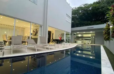 Sobrado com 5 dormitórios à venda, 414 m² por r$ 8.000.000,00 - riviera de são lourenço - bertioga/sp