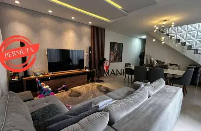 Sobrado com 3 dormitórios à venda por r$ 949.800,00 - jardim quaresmeira - suzano/sp