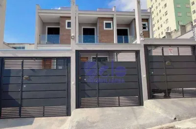 Sobrado novo com 2 dormitórios à venda, 73 m² por r$ 590.000 - vila nina - são paulo/sp
