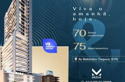 Downtown comercial e residencial na balduíno taques (lançamento)