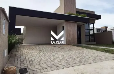 Casa de 3 suítes alto padrão no condomínio terras alphaville