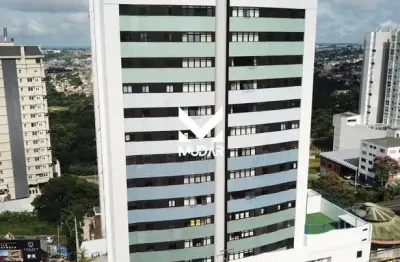 Apartamento semimobiliado com 3 quartos e 1 vaga no centro – edifício por do sol