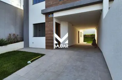 Sobrado novo de 3 quartos (1suíte) e amplo terreno – jardim carvalho