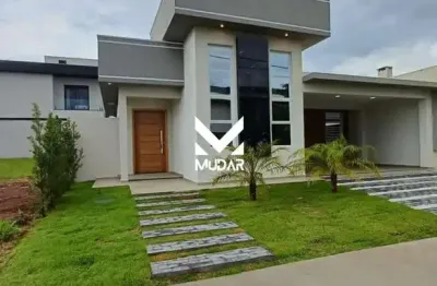 Casa térrea com 4 quartos sendo 1 suíte no condomínio terras alphaville