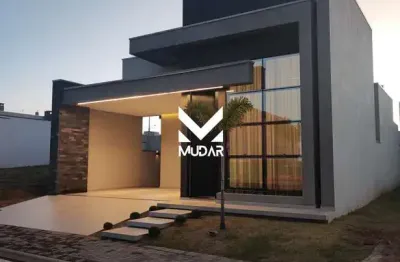 Casa de 3 quartos (1 suíte) alto padrão no condomínio reserva ecoville – contorno