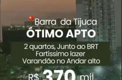 Junto à brt riocentro e c fartíssima infra de lazer ótimo apto varanda 2 quartos armários vaga