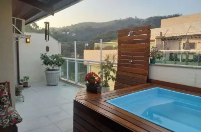 Linda cobertura 3 qts 4 bhs 2 salas amplas piscina espaço gourmet privativos armários em td lazer