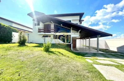 Sobrado com arquitetura moderna e excelente estrutura no condomínio mirante do vale - jacareí sp