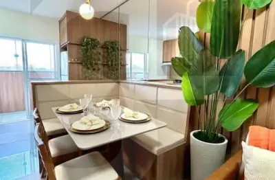 Apartamento para venda em uberlândia, santa mônica, 2 dormitórios, 1 suíte, 2 banheiros, 1 vaga