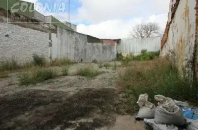 Terreno comercial para alugar na Vila Metalúrgica, Santo André 
