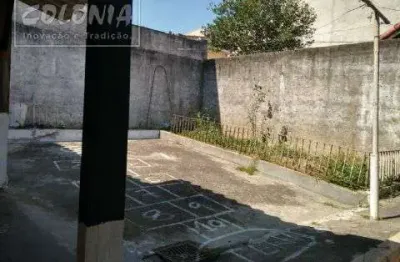 Terreno à venda na Vila Tibiriçá, Santo André 