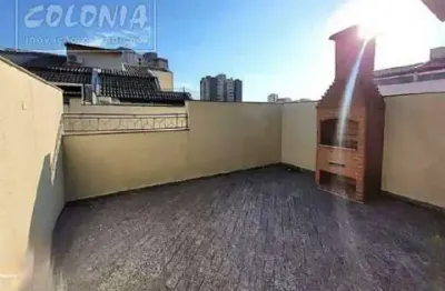 Cobertura com 2 quartos à venda no Campestre, Santo André 