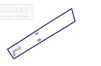 Terreno à venda na Vila Alto de Santo André, Santo André 
