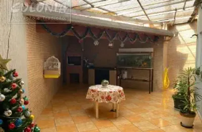 Casa com 3 quartos à venda na Vila Palmares, Santo André 