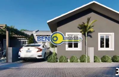 Casa à venda com 2 dormitórios, novo mundo, gravataí - rs