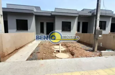 Beno imóveis vende lindas casas em fase de acabamento no bairro nossa chácara em  gravataí.