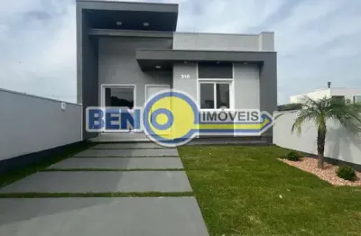 Casa com 2 dormitórios à venda, reserva bela vista, gravatai - rs