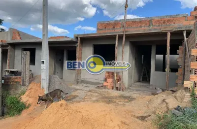 Casa com 2 dormitórios à venda, nossa chácara, gravatai - rs