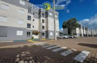 Apartamento com 2 dormitórios à venda, santa cruz, gravatai - rs